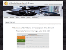 Tablet Screenshot of driessen.org